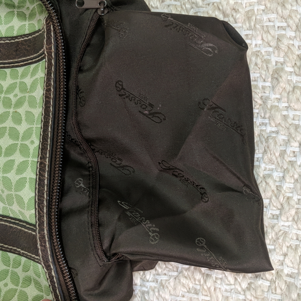 FOSSIL WOMEN'S SHOULDER BAG Leather Trim - Picture 13 of 13